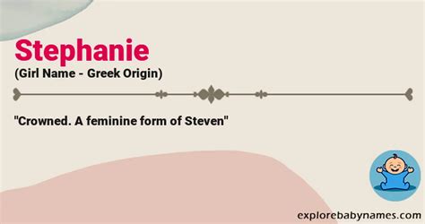 Stephanie Name Meaning Origin Pronunciation And Ranking