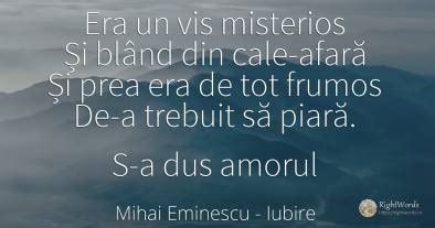 Citate De Mihai Eminescu Despre Iubire