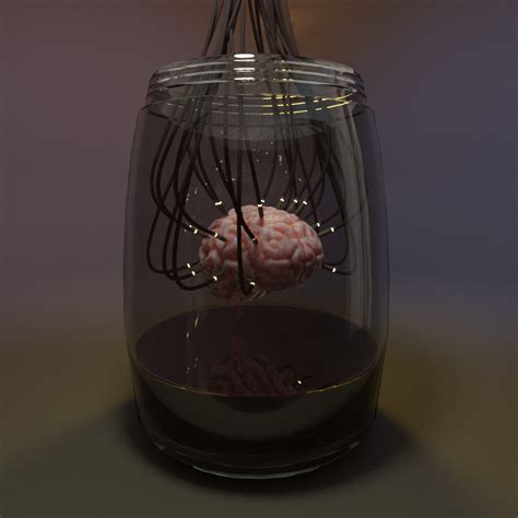 Artstation Brain In A Jar
