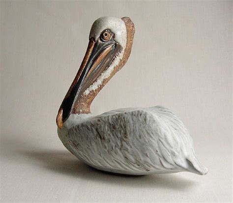 Andersen Studio Ceramic Birds The Pelican By Andersenstudio Via