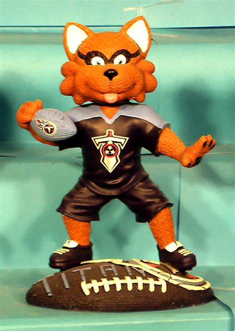 Tennessee Titans Mascot T Rac Fc Bobblehead Bobhead