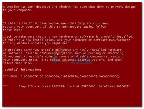 How To Fix Red Screen Of Death Rsod In Windows