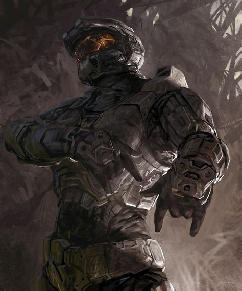 Gears Of Halo Master Chief Forever Halo Fan Art