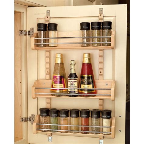 #spicerack #diyspice #kitchen #storage #cabinet. Rev-A-Shelf 25 in. H x 16.125 in. W x 4 in. D Large ...