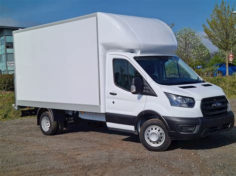 New Ford Transit Luton Van With Tail Lift 2023 Free Uk Delivery Van