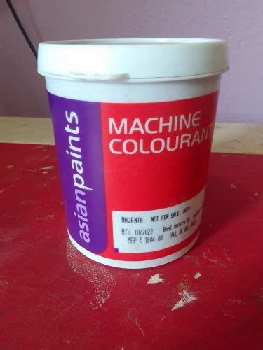 Asian Paints Machine Colourant 1 Ltr At Rs 1804litre In Cuttack Id