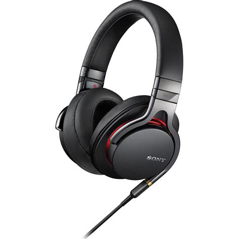 Sony Mdr 1a Premium Hi Res Stereo Headphones Black Mdr1ab Bandh