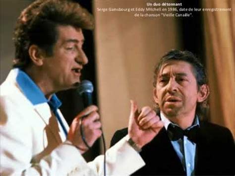 Johnny hallyday tour'66 stade de france 2009. imitation des chanteurs Eddy Mitchell et Serge Gainsbourg ...
