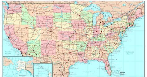 Usa Map Road Atlas