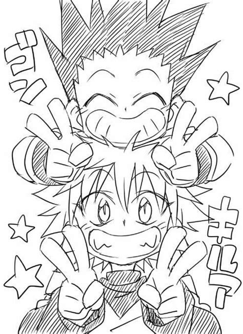 Pin by 𝗦𝗽𝗮𝗿𝗸𝗹𝗲 . on HxH | Hunter anime, Hunter x hunter, Anime sketch