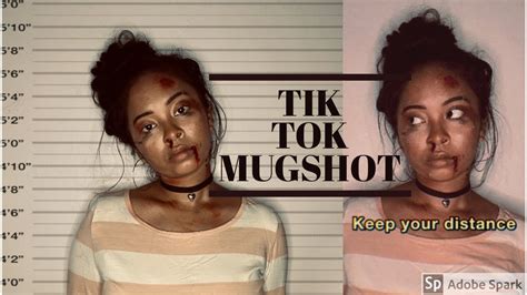 I Tried The Tik Tok Mugshot Trend Mugshot Challenge Youtube