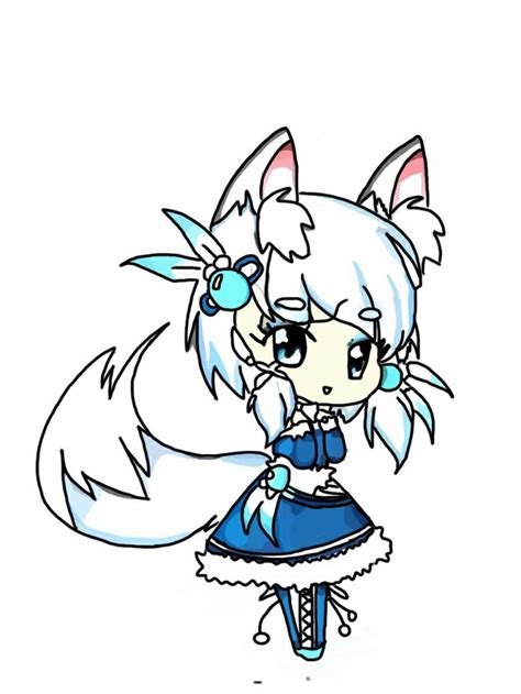Pin By Carrie Divall On Elizabeth Cute Wolf Drawings Anime Wolf Cute Fox Drawing