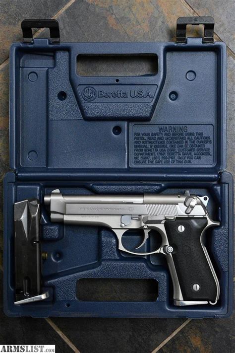Armslist For Sale Beretta 92fs Inox Stainless 9mm Lnib