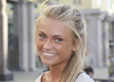 Norway Swedish Women People Woman Face