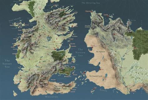 Interactive Game Of Thrones Map Neatorama