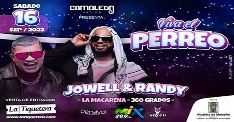 Jowell And Randy Viva El Perreo 2023 Medellín Concierto De Jowell