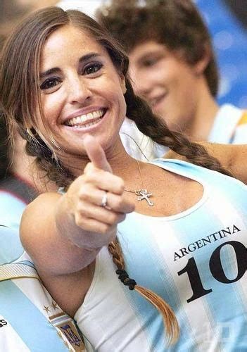 Mujeres Lindas Argentina Hermosas Aficionadas A La Selecci N Las Chicas Argentinas M S Sexys