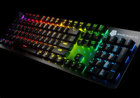 The Element V2 Mechanical Keyboard Features Reactive Real Time Rgb