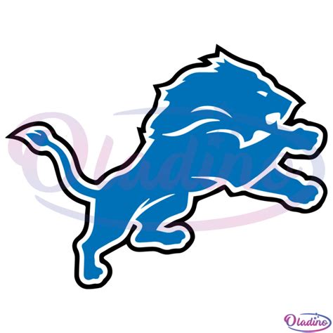 Detroit Lions Logo Svg Digital File Nfl Svg Lions Svg