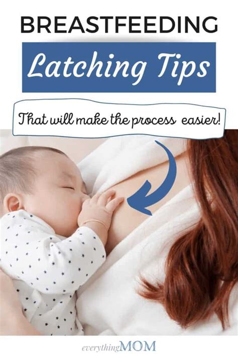 Breastfeeding Latching Tips To Help You Breastfeed Better Everythingmom