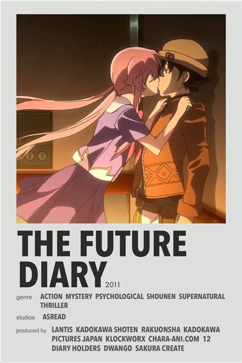 The Future Diary Anime Titles Anime Printables Anime Reccomendations