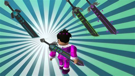 How To Equip All Rb Battles Swords Roblox Youtube