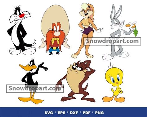 Looney Tunes Svg Bundle Looney Tunes Svg Baby Toons Svg