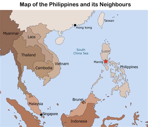 Where Is Philippines Located Philippines In World Map Rezfoods