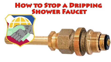 Remove seats and springs and replace. How to Stop a dripping shower faucet - repair leaky ...