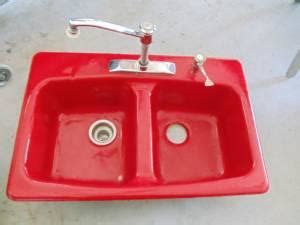 At red's kitchen sink, we're not about just a hairstyle, we're about a lifestyle. KOHLER RED CAST IRON SINK-NICE - (east bradenton) for Sale ...