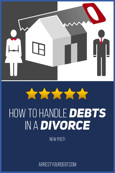 How do you get divorced with no money. How To Handle Debts In A Divorce | Budgeting money, Debt, Ways to save money