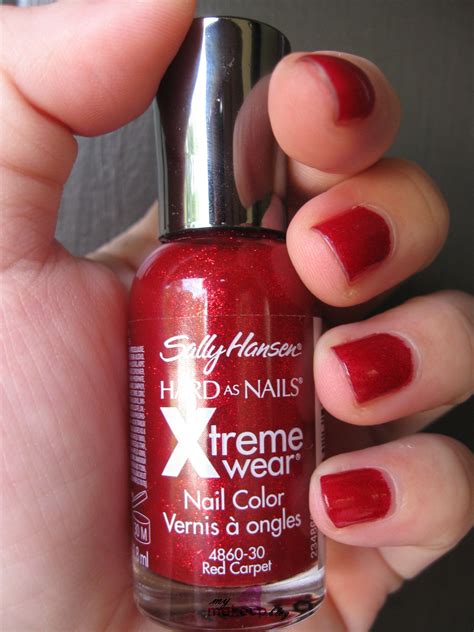 Get Festive With Sally Hansen Xtreme Wear Nail Polish In Red Carpet