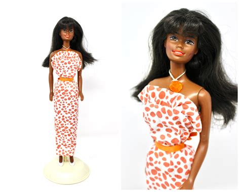 Vintage Sparkle Beach Christie Nrfb Barbie Doll 90s 1990s Ph