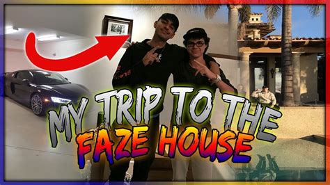My Trip To The Faze House Youtube