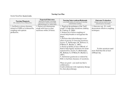 Get more results at searchandshopping.org! Copd nursing care plan - Nursing Care Plan Examples ...