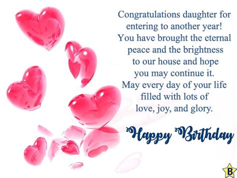 Heart Touching Birthday Wishes For Daughter From Mom
