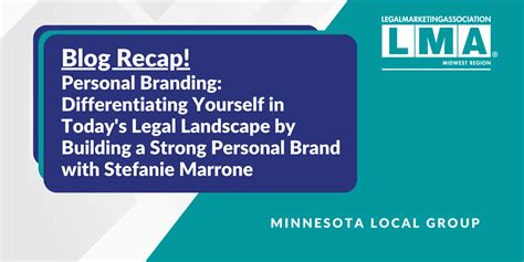 Minnesota Program Recap Personal Branding And Differentiating Yourself
