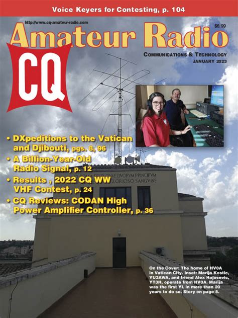 Cq Amateur Radio 01 2023 Download Pdf Magazines Magazines Commumity