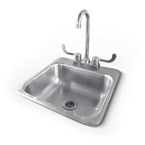 The fact that stainless steel sinks last longer than other types is another reason why it also happens to be more in demand than other sinks. RCS 15 X 15 Outdoor Rated Stainless Steel Drop In Sink ...