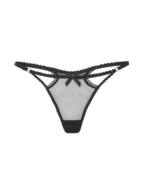 Fia Thong In Black Agent Provocateur