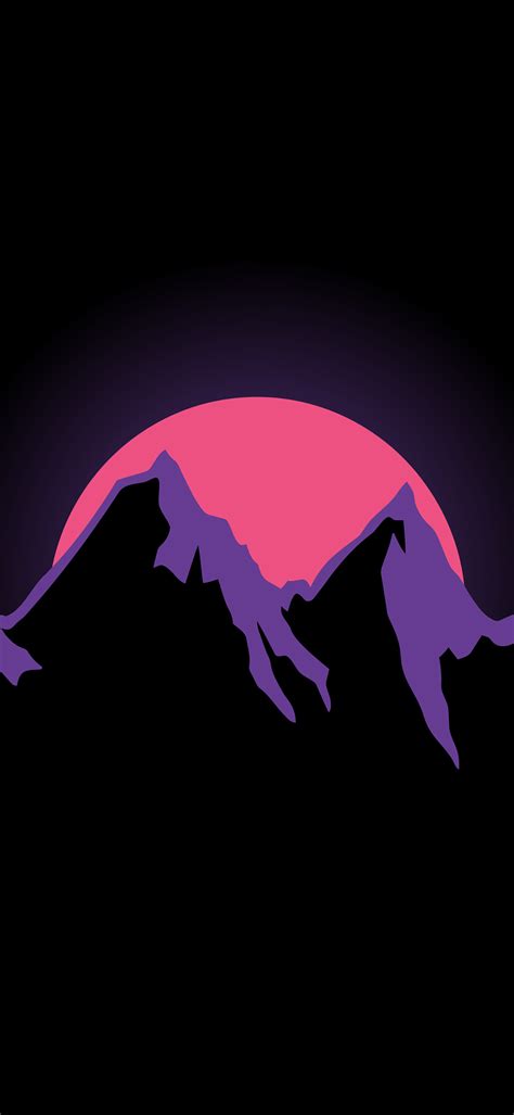 1080x2340 Mountains Amoled 4k 1080x2340 Resolution