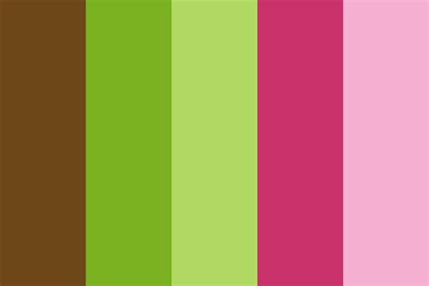 This content is imported from instagram. Preppy Pink and Green Color Palette