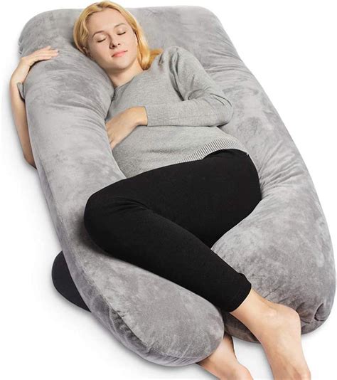 U Shape Pregnancy Pillow Bedding Full Body Comfort Pregnant Sleeping Cushion Uk