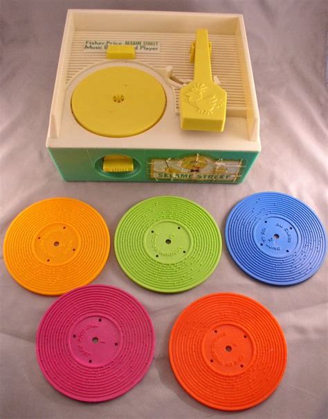 1984 Fisher Price Sesame Street Record Player Complete With Etsy
