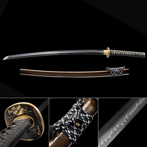 Full Tang Katana Handmade Japanese Samurai Sword T10 Folded Clay