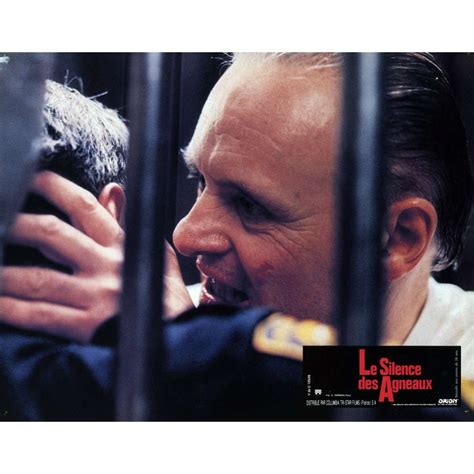 The silence of the lambs (1991) anthony hopkins as dr. THE SILENCE OF THE LAMBS Lobby Card 9x12 in.