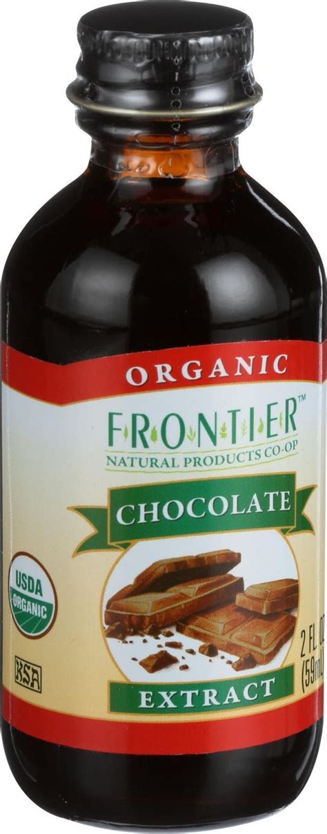 Frontier Herb Chocolate Extract Organic 2 Oz Chocolate Extract