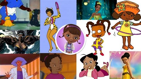 20 famous black female cartoon characters black women