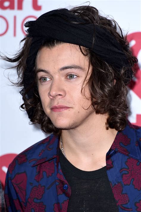 Harry styles runs his fingers through his hair and makes us all swoon while attending a photo call for his new. 2014 | Harry Styles's Hair Pictures | POPSUGAR Beauty UK ...