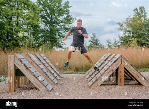 Wooden Obstacle Course Hi Res Stock Photography And Images Alamy